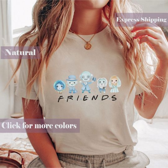 Disney The Haunted Mansion Shirt, Haunted Maison Friends Tshirt