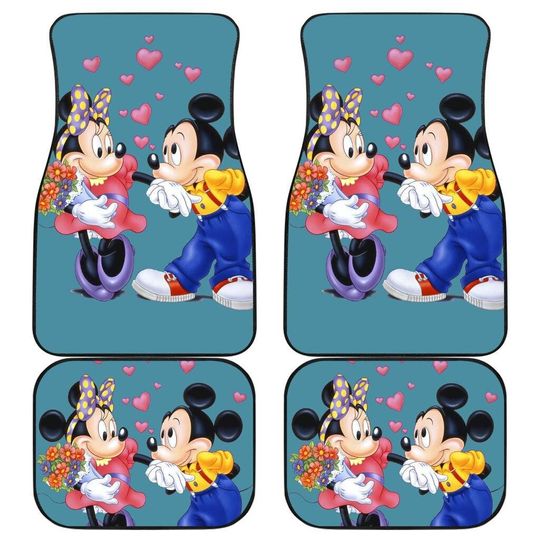 Mickey Cute 3D Car Floor Mat,Disney Car Floor Mat,Cartoon Inspired Auto Floor Mat