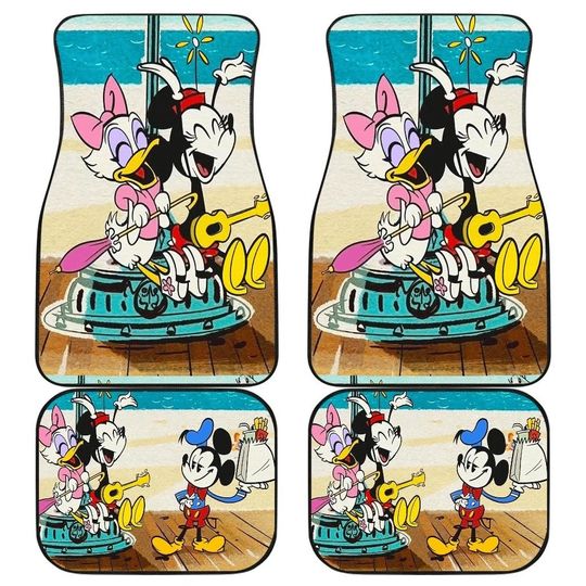Mickey Daisy 3D Car Floor Mat,Disney Car Floor Mat