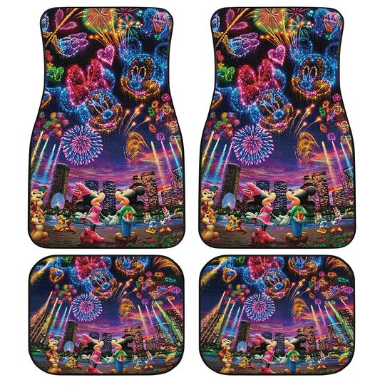 Mickey 3D Car Floor Mat,Disney Car Floor Mat,Cartoon Inspired Auto Floor Mat