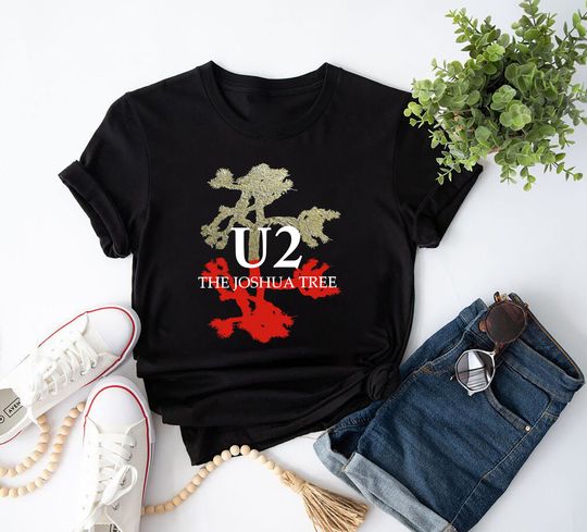 Discover U2 Joshua Tree Graphic Shirt, U2 Band 90s Vintage Shirt