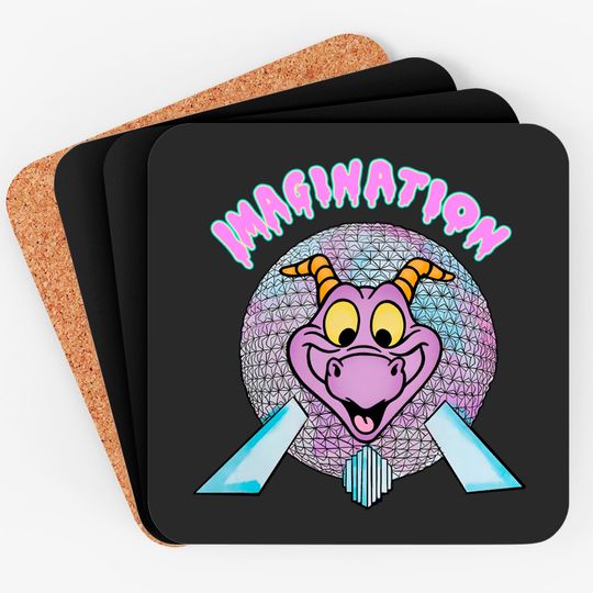 IMAGINATION - Figment Coasters, Disney Figment Coasters