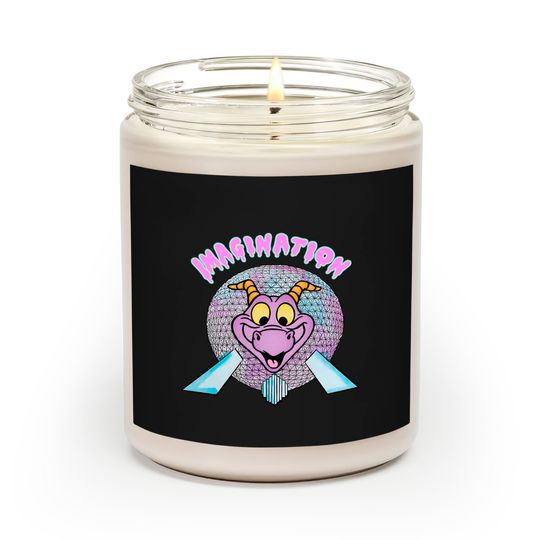 IMAGINATION - Figment Scented Candles, Disney Figment Scented Candles