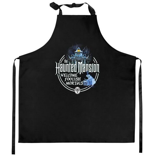 Haunted Mansion Kitchen Aprons, The Haunted Mansion Kitchen Aprons, Disney Haunted Mansion Kitchen Aprons, Disney Kitchen Aprons