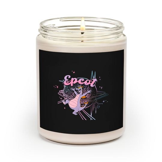 Figment Scented Candles, Epcot Figment Tank, Disney Figment Tank, One Little Spark Scented Candles