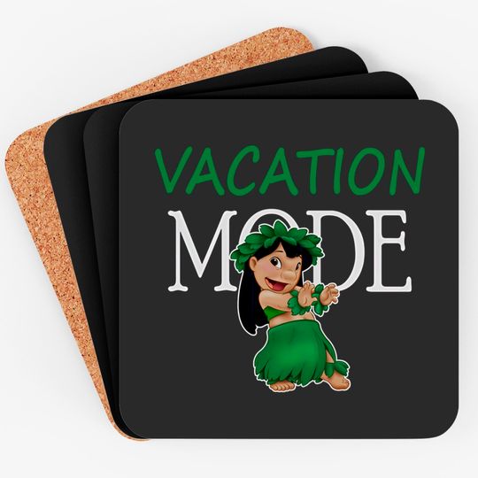 Lilo and Stitch Vacation Mode Coasters, Stitch And Lilo, Disney Family Coasters