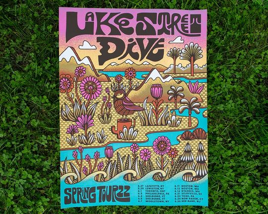 Discover Lake Street Dive Spring Tour poster