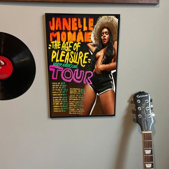 Janelle Monae 2023 Tour Poster
