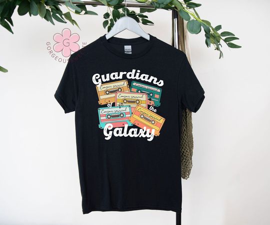 The Cosmic Rewind Tour Cassette T-Shirt, Cassette Guardians Galaxy T-Shirt, Disney Vacation T-Shirt