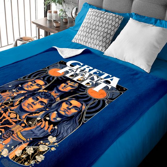 Greta Van Fleet 2023 Rock Band Baby Blankets