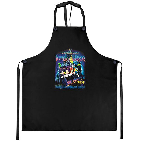 Disney The Twilight Zone Tower of Terror Aprons, Twilight Zone