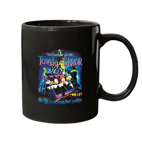 Disney The Twilight Zone Tower of Terror Mugs, Twilight Zone
