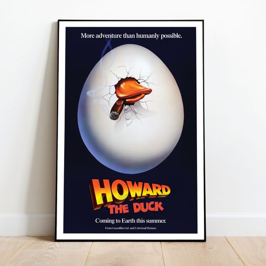 howard the duck Premium Matte Vertical Poster
