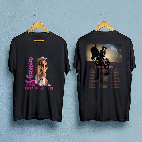 Queen Of Me Tour 2023 Shania Twain Shirt