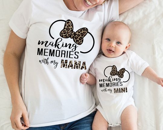 Making Memories Shirt, Disney Matching Shirts, Mommy and Me Apparel, Disney Vacation T-shirts
