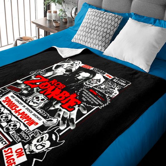 vintage rob zombie band art | Essential Baby Blankets