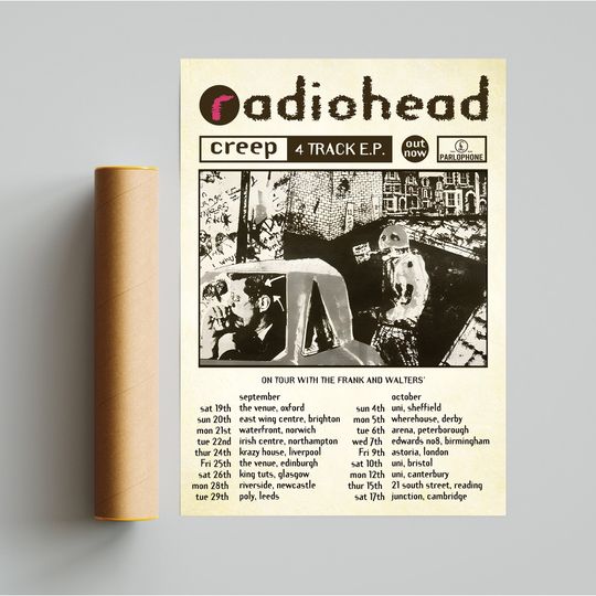 Radiohead Concert Poster