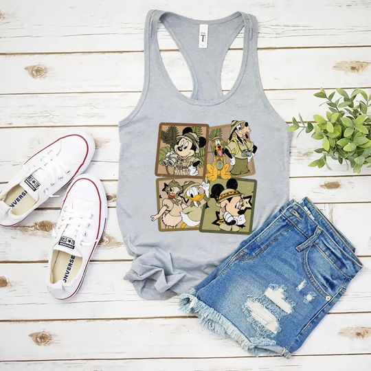 Animal Kingdom Tank, Mickey Safari Tank, Disney Animal Kingdom Tank