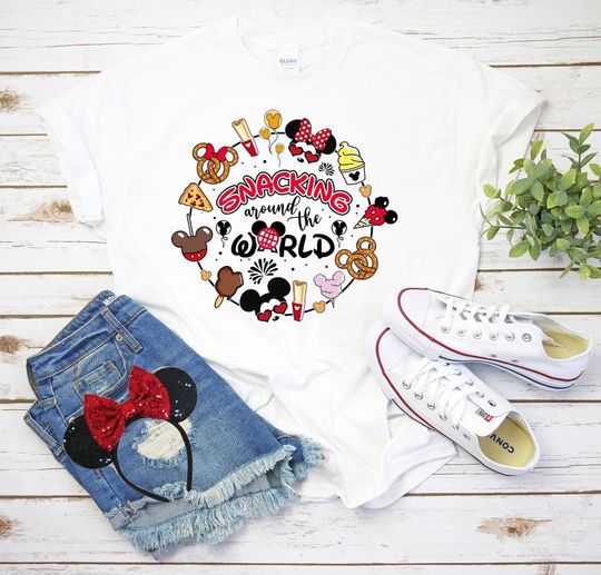 Snacking around the world, Drinking around the world, World traveler shirt, Disney family shirt, Epcot Disney shirt