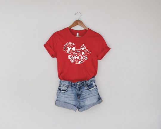 I'm Just Here For The Snacks Shirt,Disney Shirt,Disney Trip 2023,Matching Disney Shirt,Disney Epcot Shirts