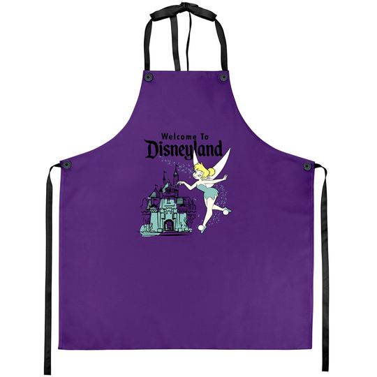 Disneyland Aprons, Tinker Bell Aprons, Tinkerbell Aprons
