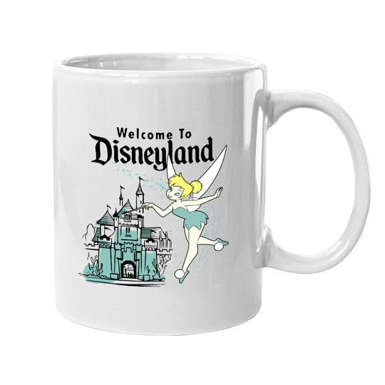 Disneyland Mugs, Tinker Bell Mugs, Tinkerbell Mugs