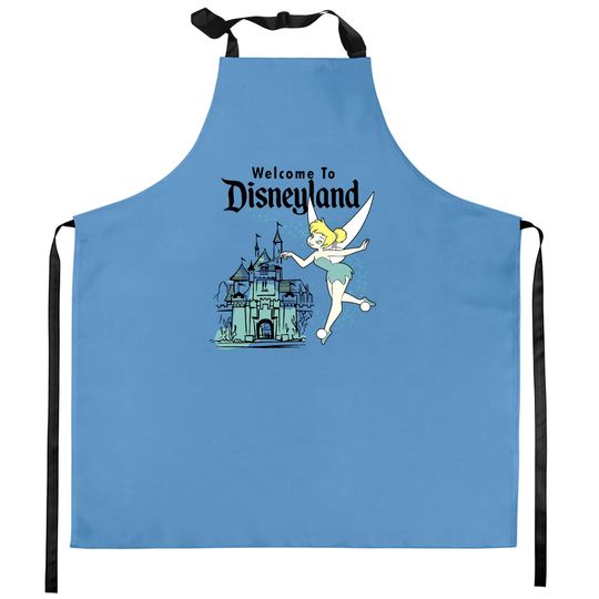 Disneyland Kitchen Aprons, Tinker Bell Kitchen Aprons, Tinkerbell Kitchen Aprons