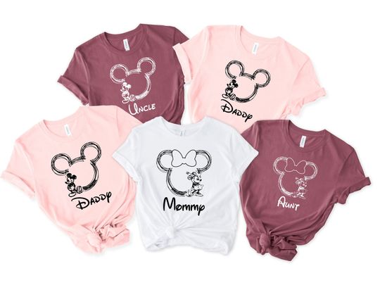 Disney Family Shirt, Custom Disney Vacation Shirt, Disneyland Tee family personalized, custom Disney shirt