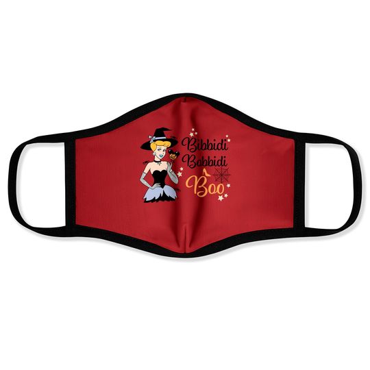 Bibbidi Bobbidi Boo Face Masks, Disney Halloween Face Masks