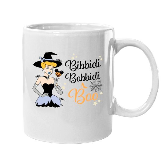 Bibbidi Bobbidi Boo Mugs, Disney Halloween Mugs