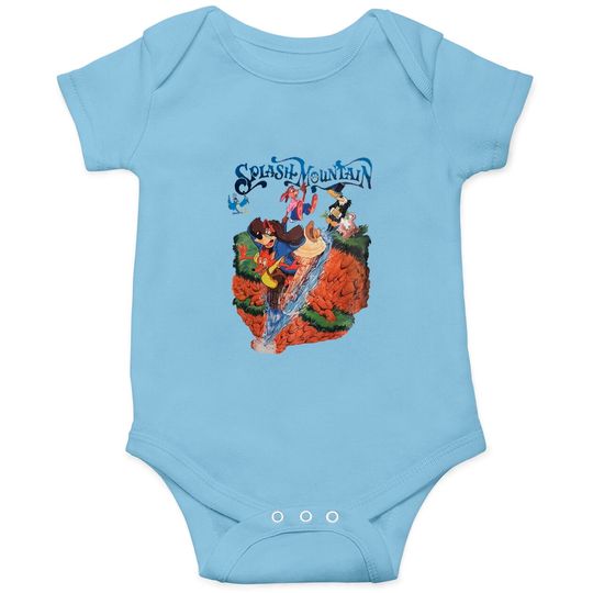 Retro Disneyland Splash Mountain Onesies