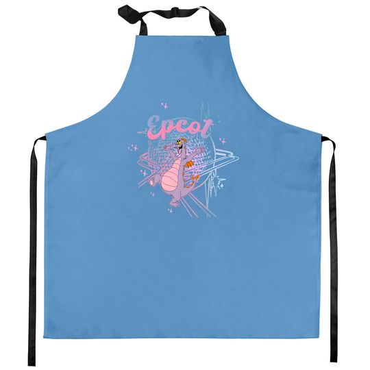 Disney Epcot Funny Figment Imagination Kitchen Aprons