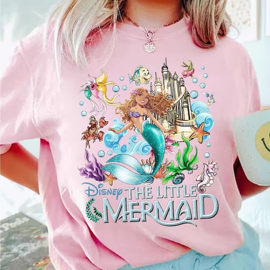 Disney The Little Mermaid Shirt, Black Girl Magic Shirt