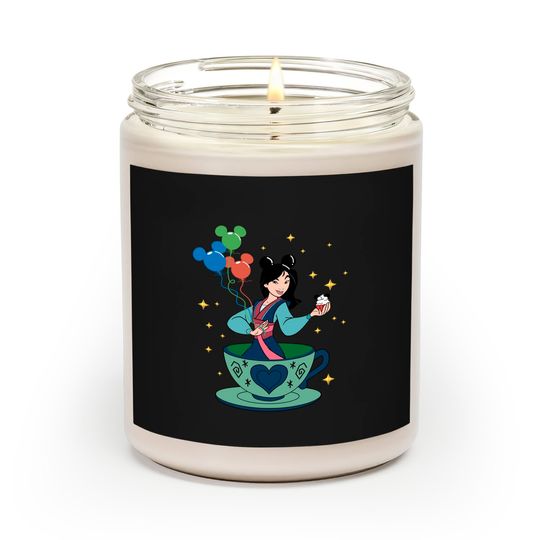 Disney Mulan Princess Scented Candles, Disney Trip