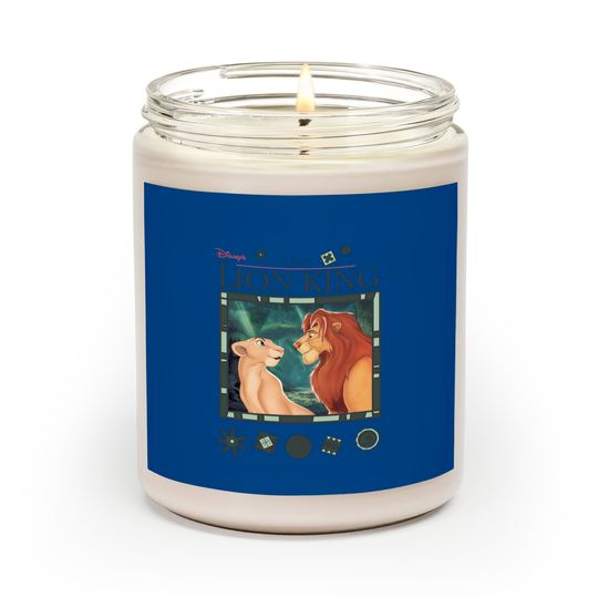 90s The Lion King Disney Movie Promo Scented Candles. Vintage 1990s