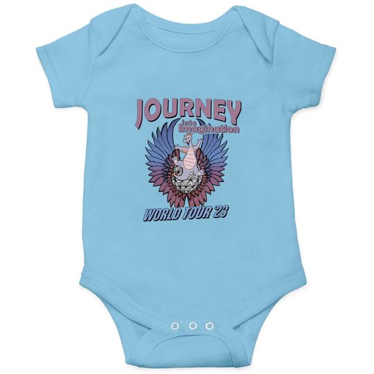 2023 Disney Figment, Disney Distressed Concert Onesies, Epcot Figment Onesies