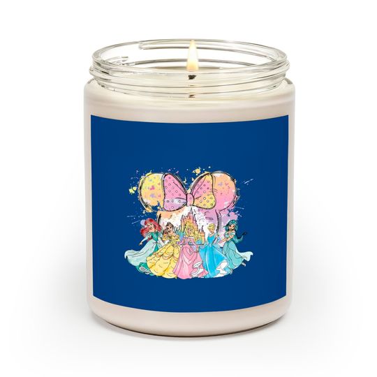 Discover Watercolor Disney Princess Scented Candles, Disney Castle Scented Candles, Disney Birthday Princess