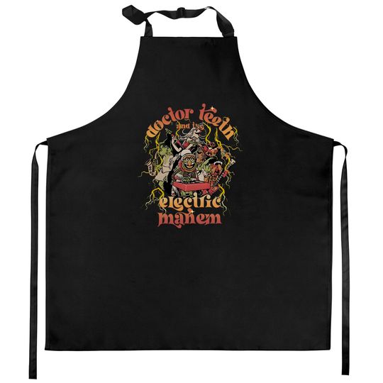 Disney Muppets Doctor Teeth And The Electric Mayhem Poster Kitchen Aprons