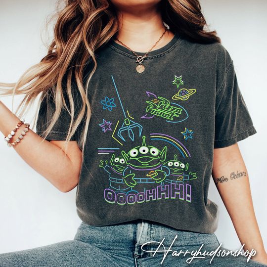 Disney Pixar Alien Pizza Planet Shirt, Disney Toy Story Pizza Planet Shirt, Disney Pizza Planet Shirt, Alien Pizza Planet, HarryHudsonShop
