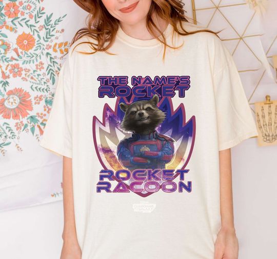 Rocket Raccoon Shirt - Guardians of The Galaxy Shirt - Marvel Shirt, Retro Guardians of the Galaxy Vol.3 Shirt, Disney Group Shirt
