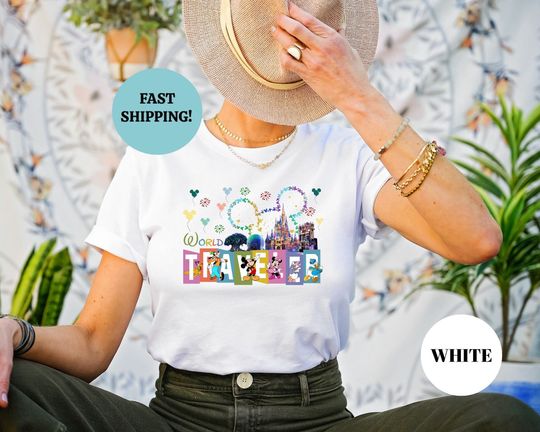 World Traveler Shirt, Traveler Shirt, Disney Traveler Shirt, Disney Family Vacation Shirt, Disney Epcot Shirt