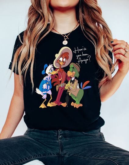 Disney Amigo Shirt, The Three Caballeros Shirt, Donald Duck, Jose Carioca, Panchito Pistoles Shirt