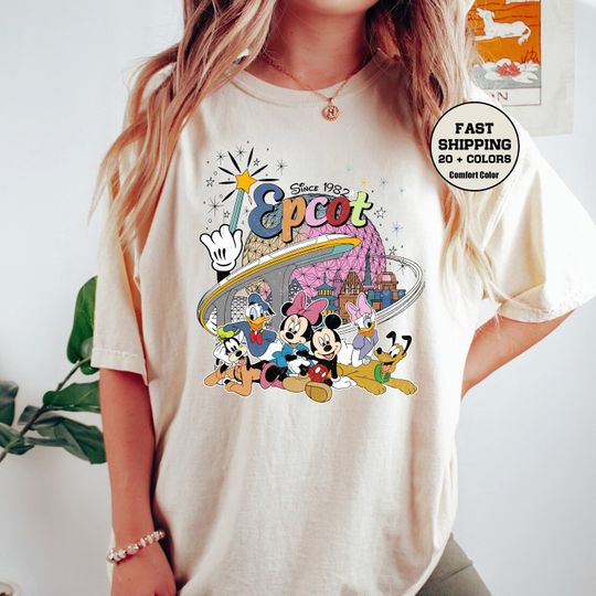 Disney Epcot Shirt, Vintage Disney Shirt, Epcot Trip Shirt, Disney Family Matching Shirt