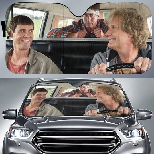 Happy Family Car Sun Shade, Back To The Future WindShield