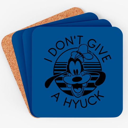 Goofy I Don't Give A Hyuck Coasters, Disney Goofy Coasters, Disney World Coasters