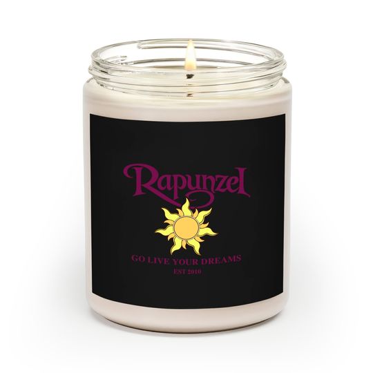 Rapunzel Sweater, Tangled Scented Candles, Disney Princess Scented Candles