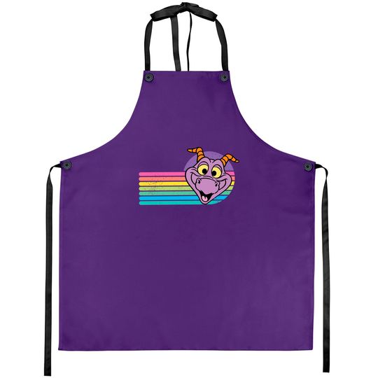Disney vintage comfort colors Aprons - Disney figment Aprons - Disney Epcot Aprons