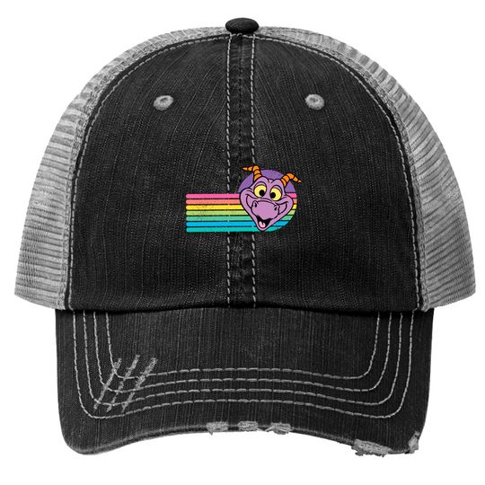 Disney vintage comfort colors Trucker Hats - Disney figment Trucker Hats - Disney Epcot Trucker Hats
