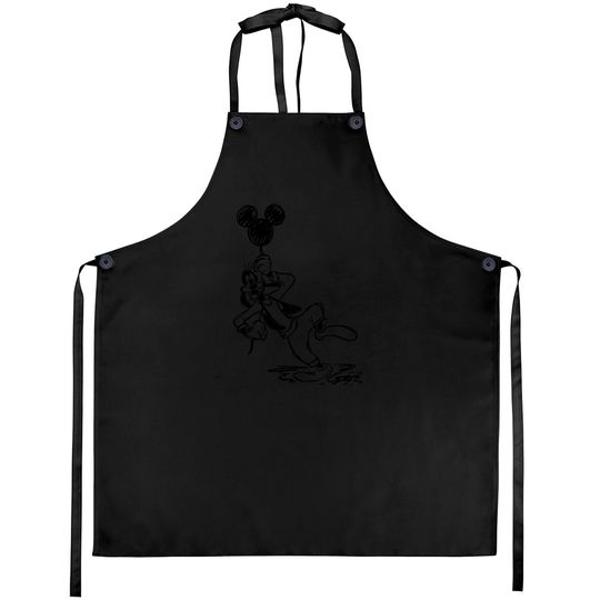 Goofy Comfort Colors Aprons, Vintage Goofy Aprons, Disney Aprons, Disneyland Aprons