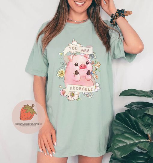 You are adorable Waddles shirt, Disney Gravity Falls 90s Shirt